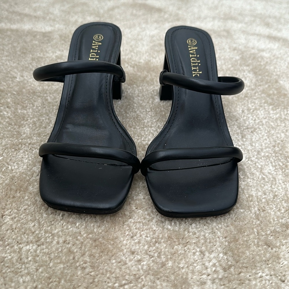 Black heels